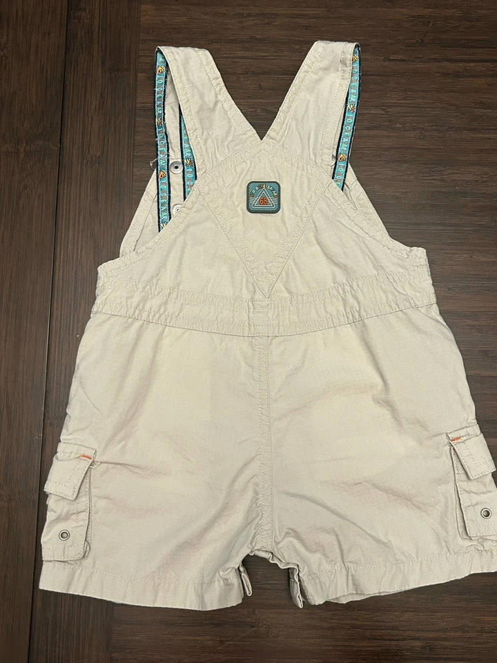 Mono de safari vintage Winnie Pooh Tigger cien acres Seersucker talla 6-9 meses Foto 2 de 3