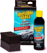 91411 Glass Stripper – Hard Water Spot Remover – Strips Coatings, Waxes, Oils &