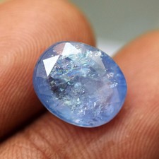 Natural Ceylon Blue Sapphire 5.70 Ct Oval Cut Certified Untreated Gemstone