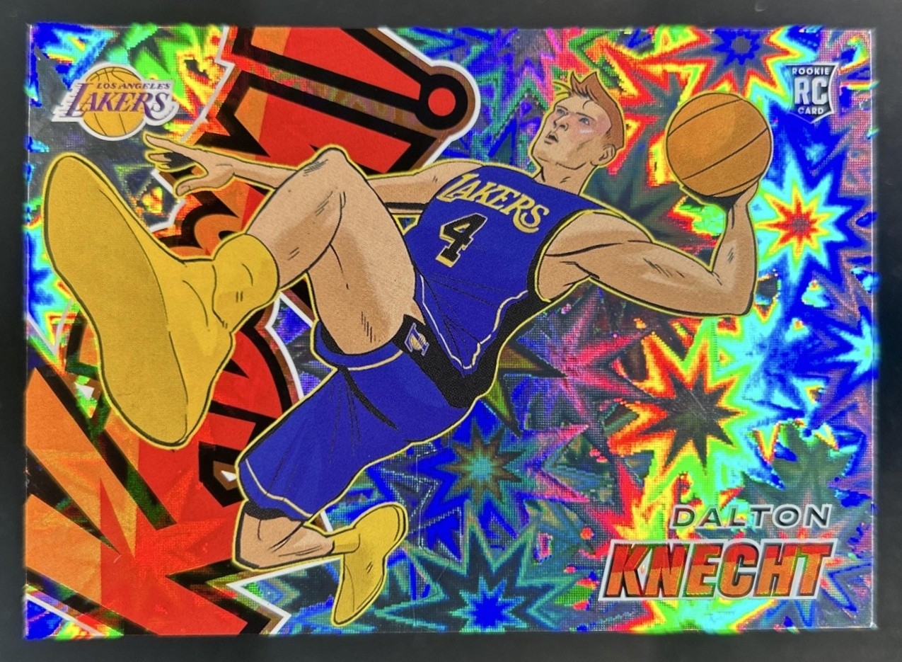 2024-25 Panini Revolution Dalton Knecht Kaboom-Horizontal SP RC #26 Lakers