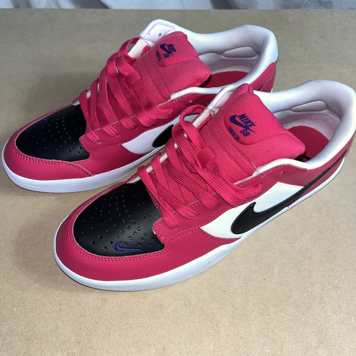 Nike Force 58 Premium SB Rush Pink DH7505-600 Size 11.5M 