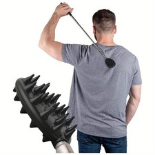 Adjustable Cactus Back Scratcher Massager Pvc Stick 2 Spike Sizes 0.25" 0.5" Men