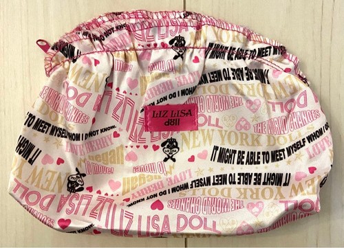 Liz Lisa doll All-over print design Pouch 15×20cm Sweet Lolita Elegant Feminine