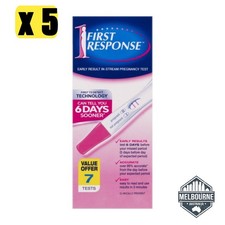 First Response In Stream Early Result Pregnancy Test 7 Pack x 5