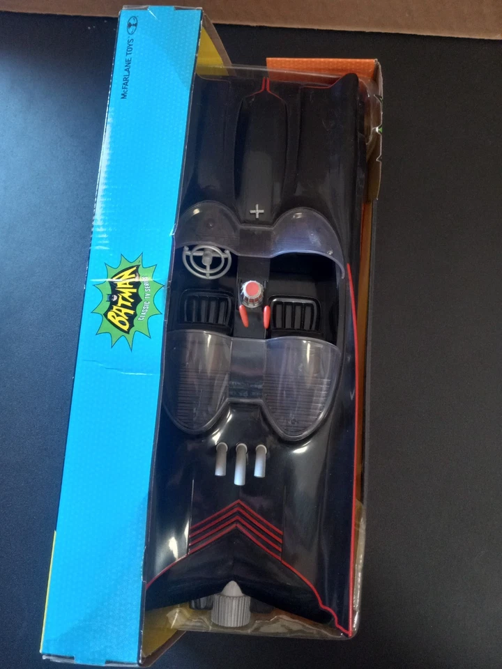 BATMOBILE Batman Retro ‘66 Classic TV Series 15” Car McFarlane DC - Image 3 of 4