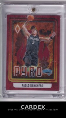 2023-24 Panini Phoenix #9 Paolo Banchero Pyro Red #/125