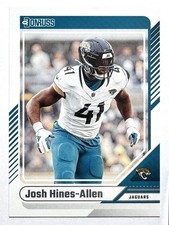JOSH HINES-ALLEN Jacksonville Jaguars 2024 Panini Donruss Football Card #2