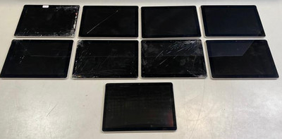 FOR PARTS/REPAIR Lot x9 Microsoft Surface Go Tablets 8GB 128GB Pentium 4415Y