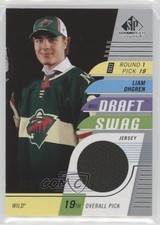 2024-25 Upper Deck SP Game Used Draft Swag Jersey 25/100 Liam Ohgren #DS-1 zp8