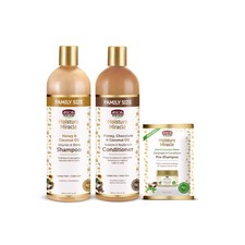 African Pride Moisture Miracle Honey & Coconut Oil Shampoo Coils & Curls