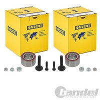 2X Moog RADLAGER-SATZ Hinten Vorne Passend FüR Audi 80 90 Cabriolet Coupe Vw Pas
