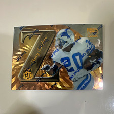 Pinnacle 1997 Zenith Barry Sanders Detroit Li...