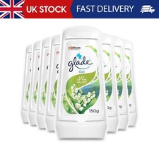 Image of Glade Solid Gel Air Freshener, Odour Eliminator for Home & Bathroom, Lily of the