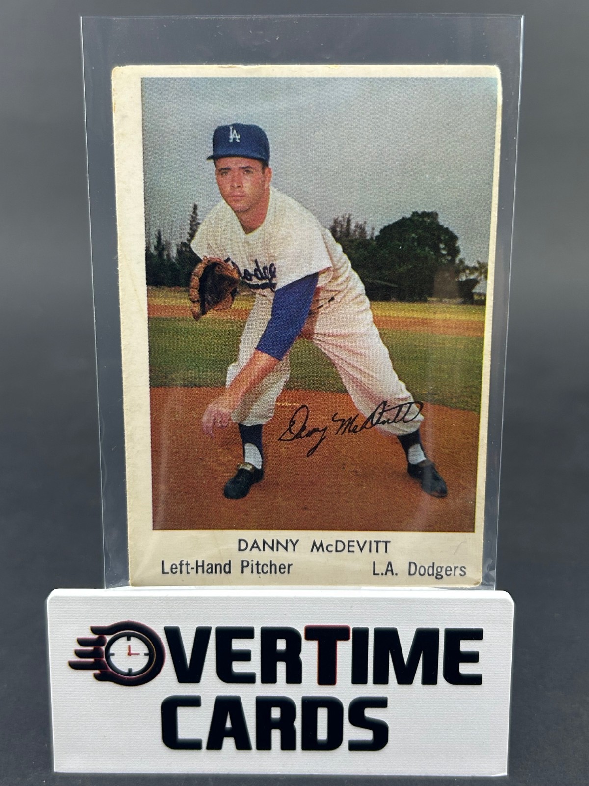 1960 Bell Brand Los Angeles Dodgers - Danny McDevitt #3