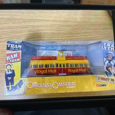 Corgi OM44006 1:76 Scale Blackpool Brush Tram Royal Mail Red Die-cast Model Box.