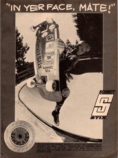 1990 • ANDREW MORRISON for Schmitt Stix print ad • 90s skate skateboard BA.32