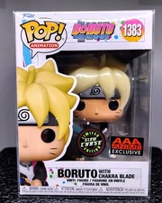 Funko Pop CHASE Boruto w/ GITD Chakra Saber w/ Protector (AAA Anime Exclusive)