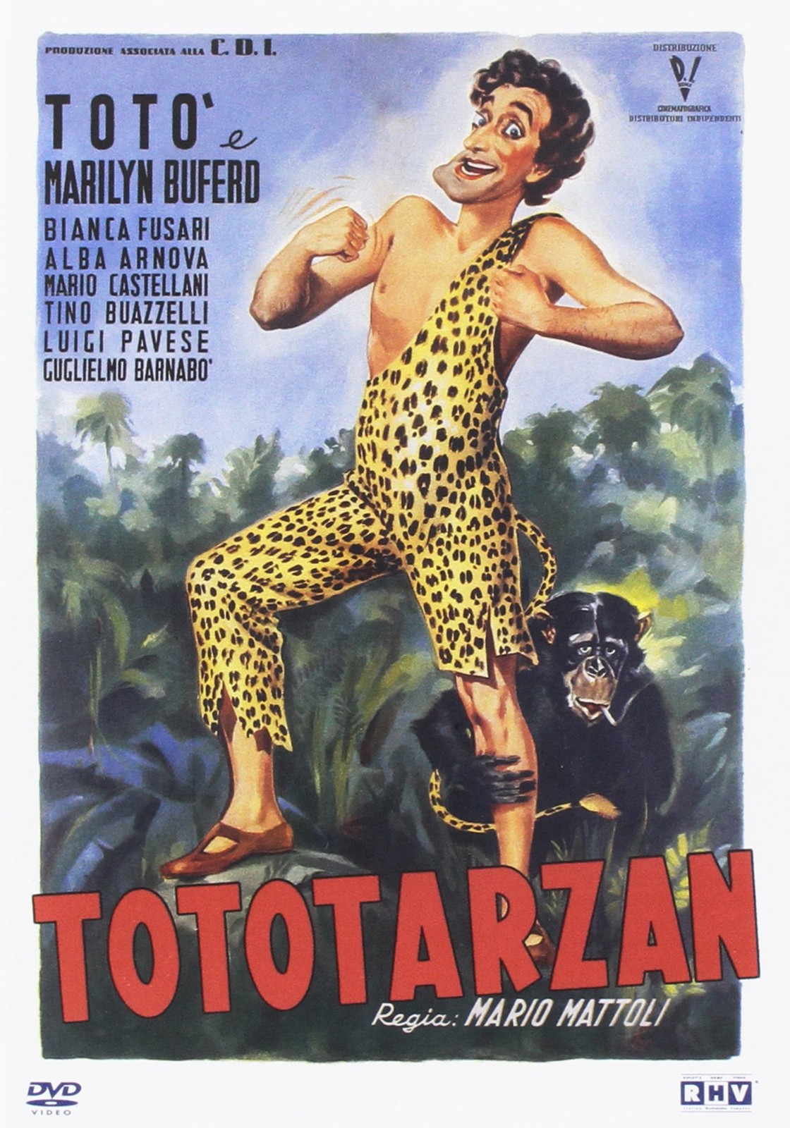 Toto DVD - Toto' Tarzan (1 Dvd) DVD NEW