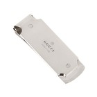 Gucci Sterling Silver Engraved Logo Money Clip
