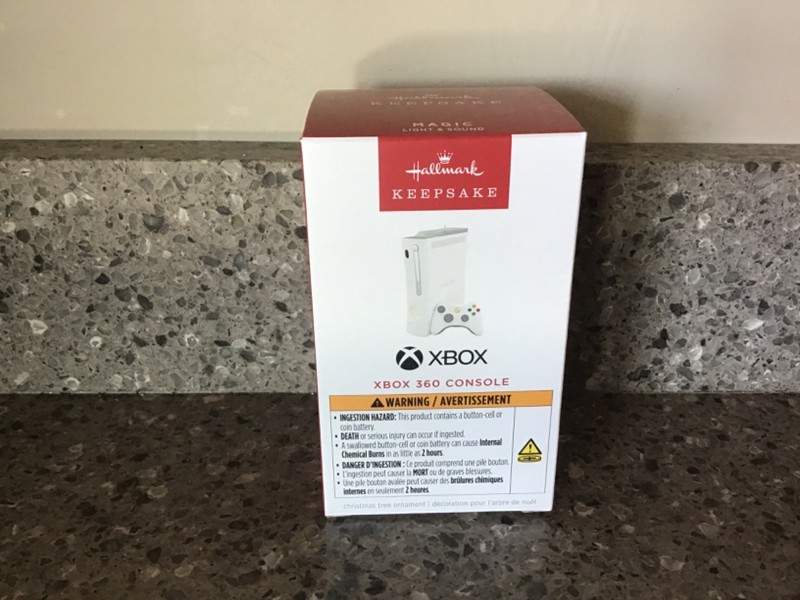 NEW 2025 Hallmark Ornament - XBOX 360 CONSOLE - Magic Light & Sound