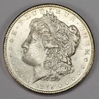 1879 S Morgan Silver Dollar   $1 Coin Almost Uncirculated San Francisco