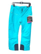 Obermeyer Women Bliss Snowboarding Ski Pants 15101 Aegean Blue Size 8 S