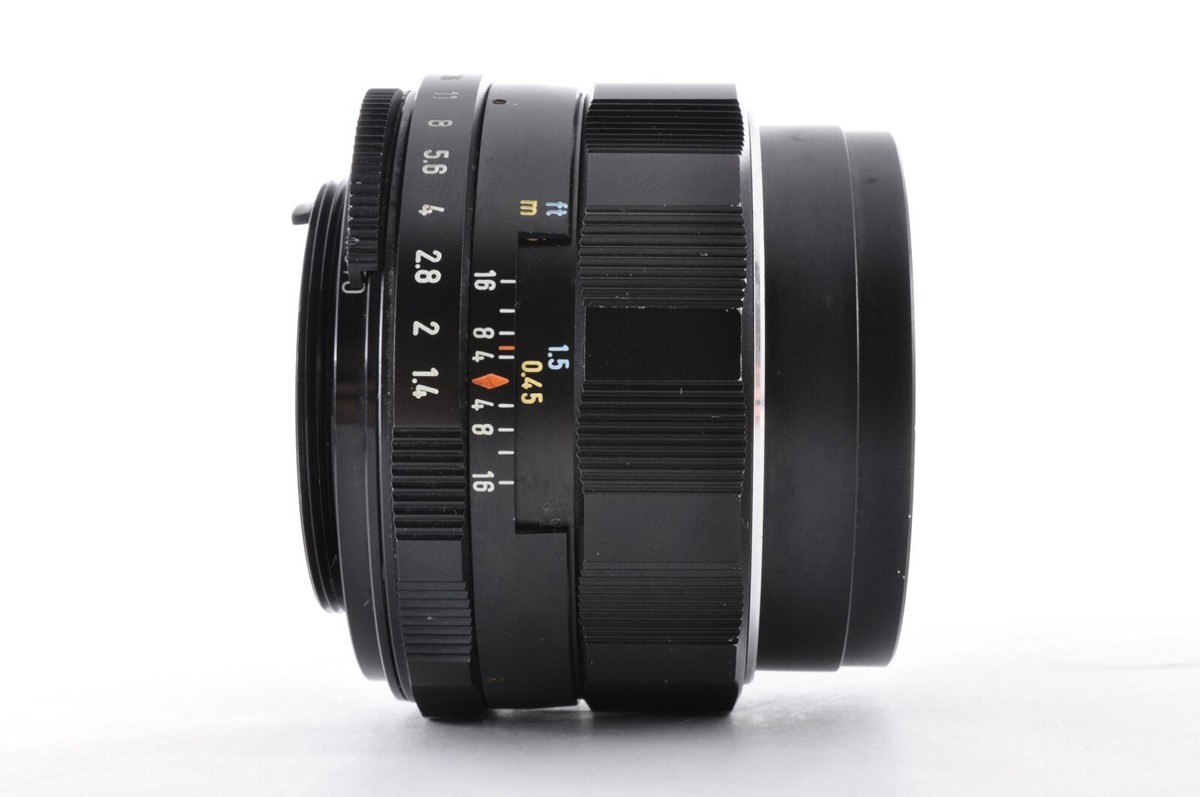 Near Mint- PENTAX SMC Super Multi Coated Takumar 50mm F1.4