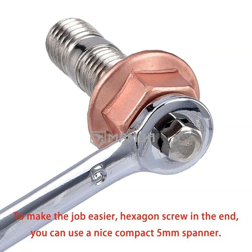 Grade 8.8 Stud Nut 40mm M8x1.25 Turbo Turbine Housing Down Pipe Intake (SCM440) - Picture 4 of 6