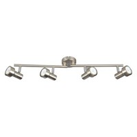 Led Deckenleuchte Spotleuchte 4Xgu10 Schwenkbar 3000K 12W Matt-Nickel Briloner