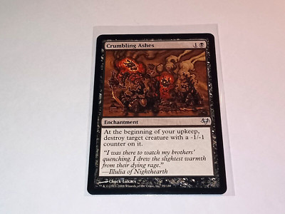 MTG 1x Crumbling Ashes Eventide Near Mint