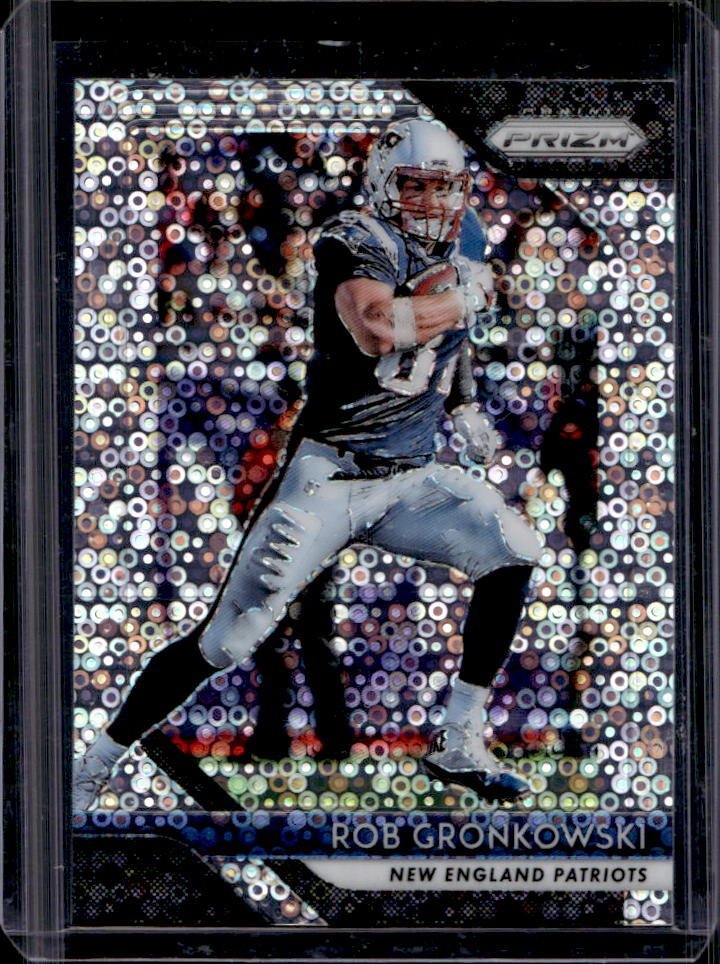 2018 Panini Prizm Rob Gronkowski Prizm Disco #70 Patriots