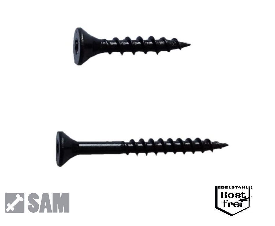 Rundkopf-Spanplattenschrauben Mit Verstärktem Kopf TX Edelstahl A2 | E - Foto 4