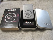 ZIPPO New U.S. Smokeless Tobacco Co. Lighter - Complete Package & Sealed