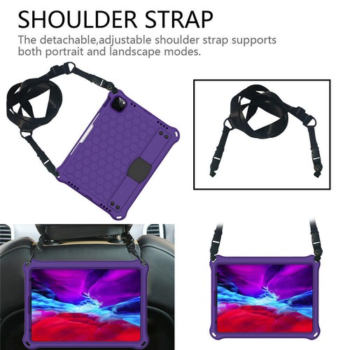 For iPad 10.2 8th 7th Gen Air3 Mini 5 Tough Kids Shockproof EVA Stand Case Cover - Picture 68 of 212