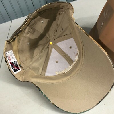 Casquette De Baseball Camouflage Hitwear - Concessionnaire Automobile Continental Ohio - Taille Ajustable - Très Bon état