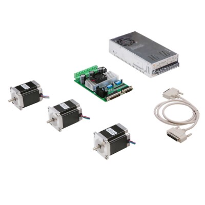 3Axis Driver Board Nema 23 270 oz-in 3A 23HS8430 Stepper Motor TB6560 CNC Kits