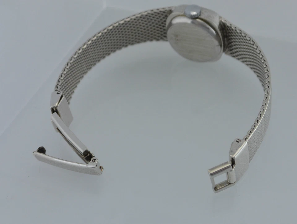 Geneve - 17 Rubis / Vintage Damenuhr 835er Silber - Bild 4 von 4