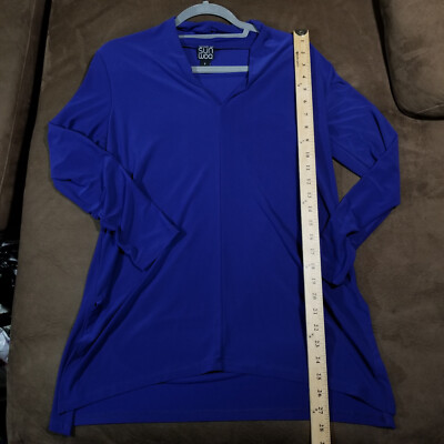 CLARA SUN WOO LONG SLEEVE SHIRT DRESS MAXI SMALL