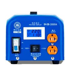 Industrial Power Transformer 3000W AC Voltage Converter Thermally Protected