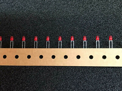 10 Stück/pcs TLDR4400 High Intensity LED - LED3mm (T-1) - VISHAY TFK