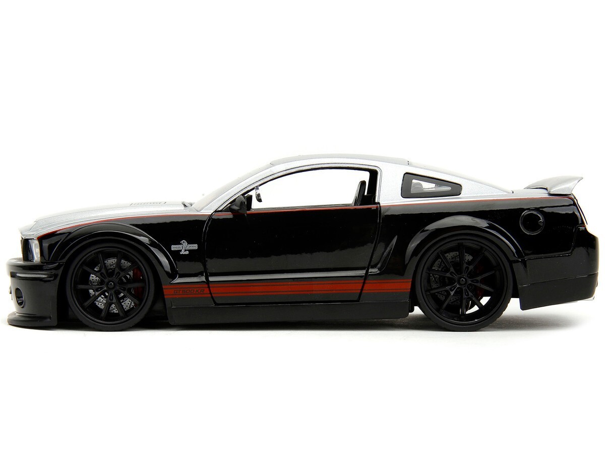 スポーツトイ・アクショントイ BIGTIME MUSCLE 2008 Ford Shelby GT500KR Bigtime Muscle 1:24 2008 Ford Mustang Shelby GT500 Die-cast