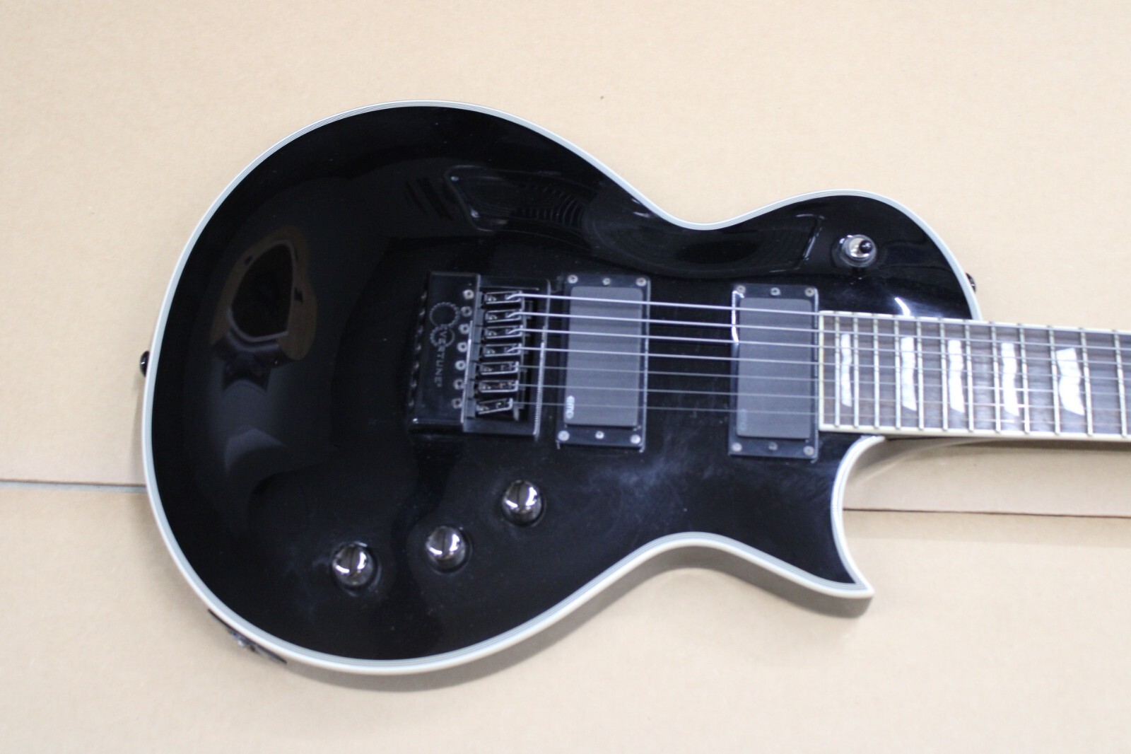 ESP LTD EC-1007 ET Evertune Black BLK 7-String Electric