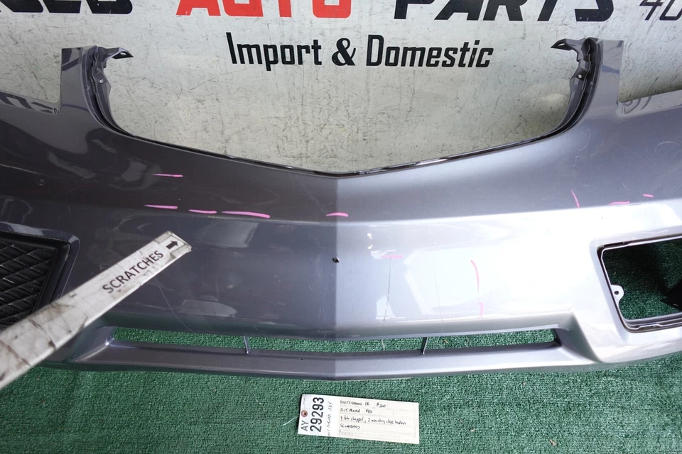 Cubierta de parachoques delantero con daños 2013 2014 2015 ACURA MDX OEM AY29293 Foto 2 de 4