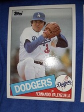 1985 Topps - #440 Fernando Valenzuela DODGERS MVP HOF MLB