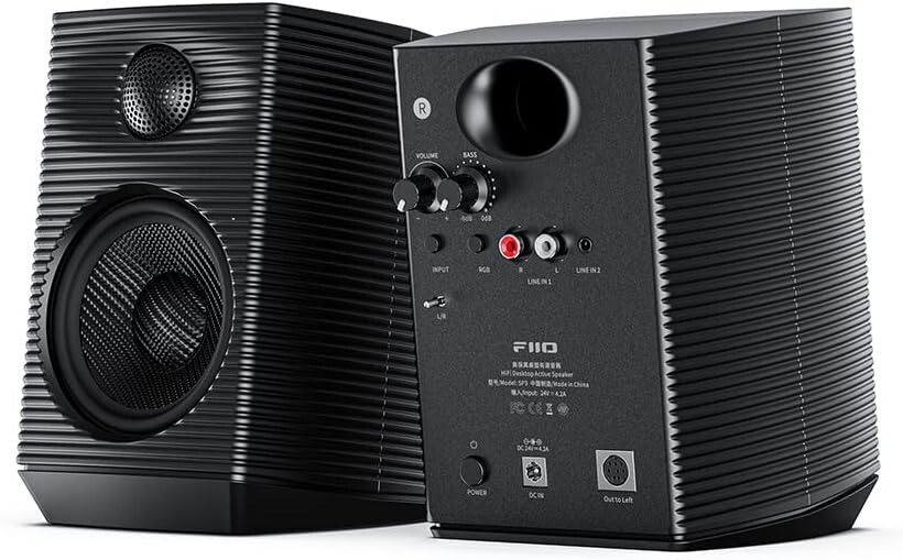 FiiO SP3 Powered HiFi Active Desktop Speaker-80W Stereo