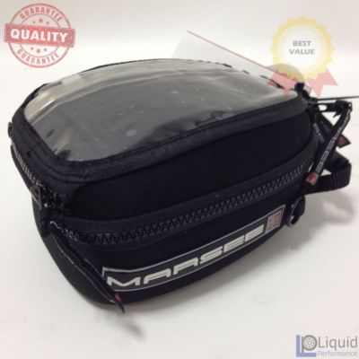Motorcycle Tank Bag 1.5 Liter Bullet Bag with 4 Hole- No Mounting, Universal Fit