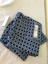 New Terra Sky Women Plus Blue Geo Capri Leggings Super soft many sizes