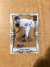 2021 Leaf Trinity Baseball - Will Bednar - Bronze XRC Clear Acetate Auto
