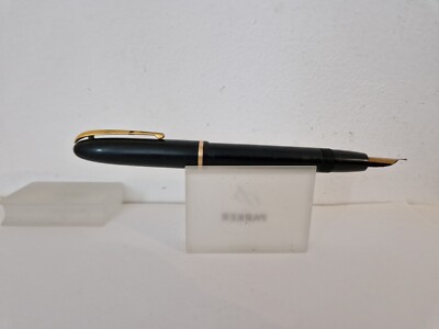 Stylo Plume Waterman - Plume En Or 18 Carats (750) - Modèle Corps Facettes - Occasion Très Bon état (TBE)