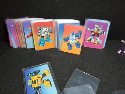 1985 Hasbro Transformers G1 Action Card Complete Your Set